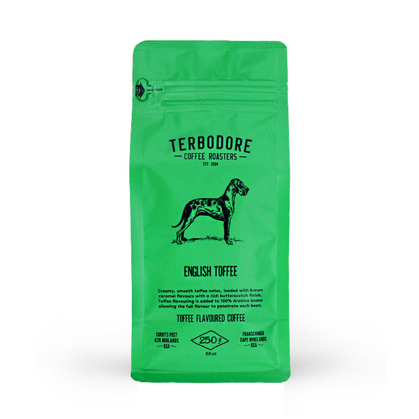 Terbodore English Toffee Coffee Beans - 250g