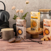 Flavoured Coffee and Syrup Combo - 30 Nespresso compatible coffee capsules