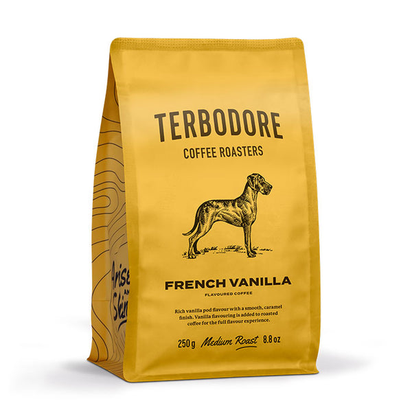 Terbodore French Vanilla Coffee Beans - 250g