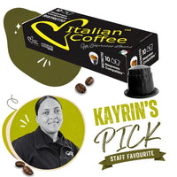 Italian Coffee Ristretto – Nespresso compatible coffee capsules