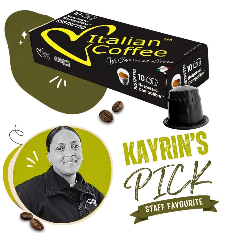 Italian Coffee Ristretto – Nespresso compatible coffee capsules