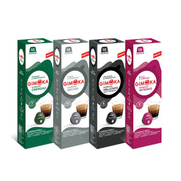 Gimoka Coffee Variety (no Decaffe) - 40 K-fee & Caffitaly compatible coffee capsules thumbnail