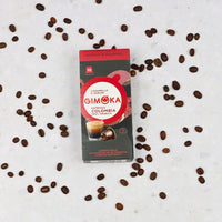 Gimoka Colombia - 10 Aluminium Nespresso compatible coffee capsules