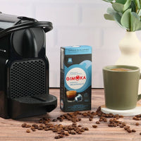 Gimoka Decaffeinato - 10 Aluminium Nespresso compatible coffee capsules