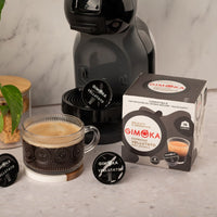 Gimoka Vellutato - 16 Nescafe Dolce Gusto compatible coffee capsules