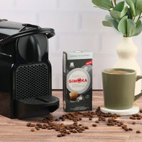 Gimoka Ristretto - 10 Aluminium Nespresso compatible coffee capsules