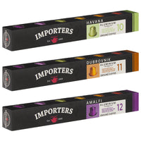 Importers Coffee Variety - 30 Aluminium Nespresso compatible capsules