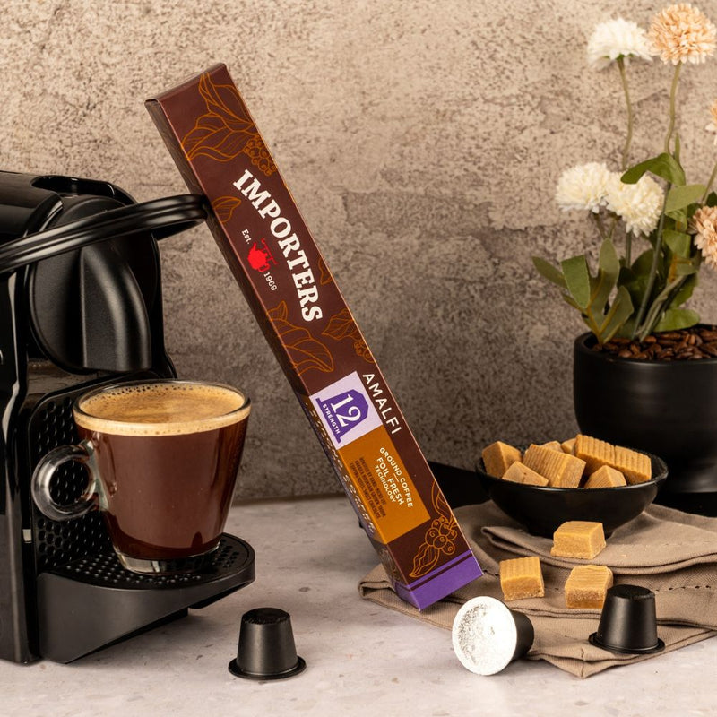 Importers Amalfi – Nespresso compatible coffee capsules