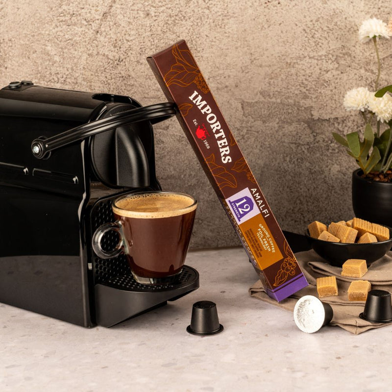 Importers Amalfi – Nespresso compatible coffee capsules