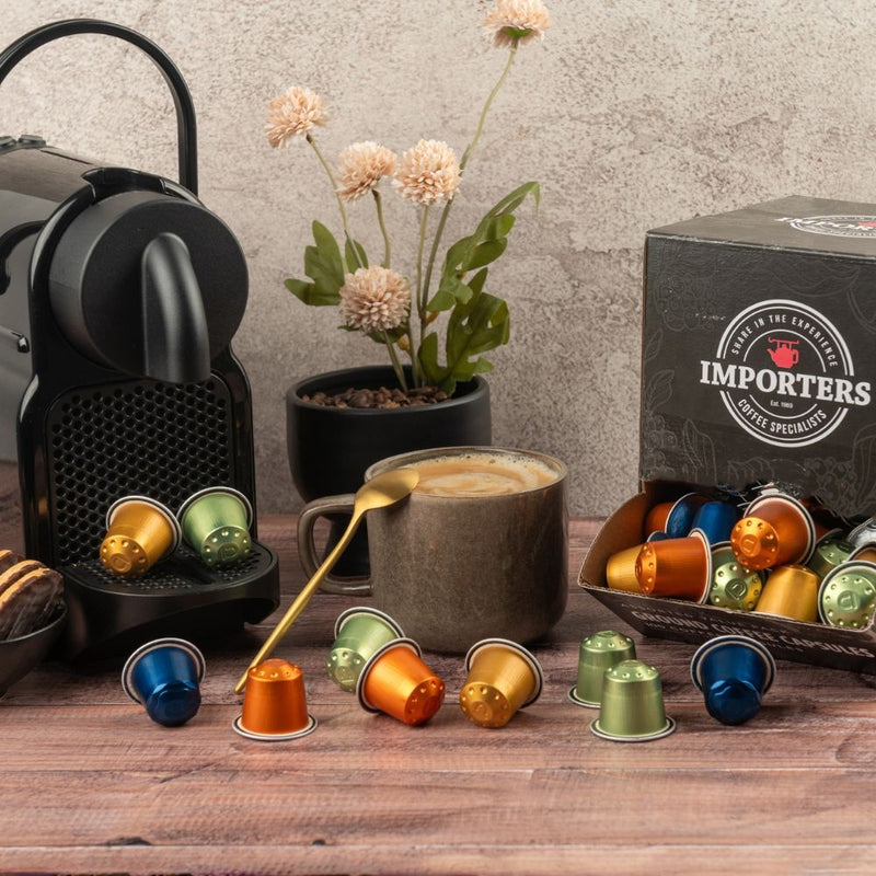 Importers Bulk Special Variety - 100 Nespresso compatible coffee capsules
