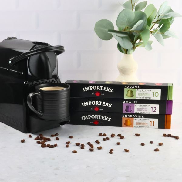 Importers Coffee Variety - 30 Aluminium Nespresso compatible capsules