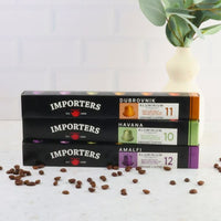 Importers Coffee Variety - 30 Aluminium Nespresso compatible capsules