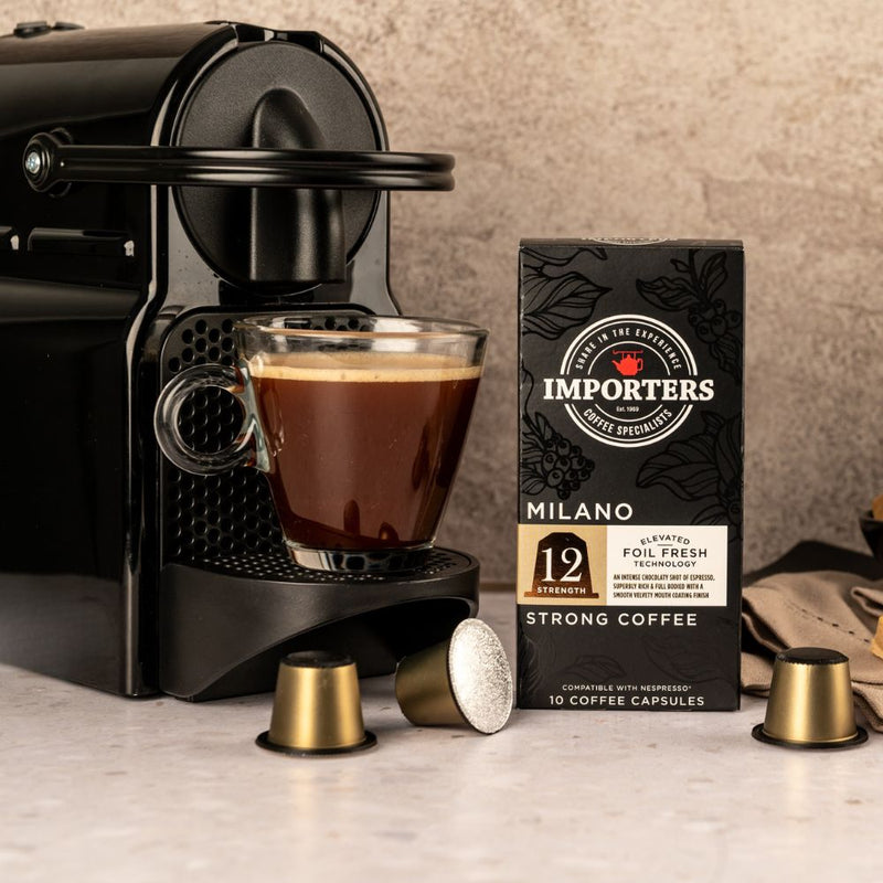 Importers Milano - Nespresso compatible coffee capsules