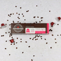 Importers Power Surge - 40 Aluminium Nespresso compatible coffee capsules