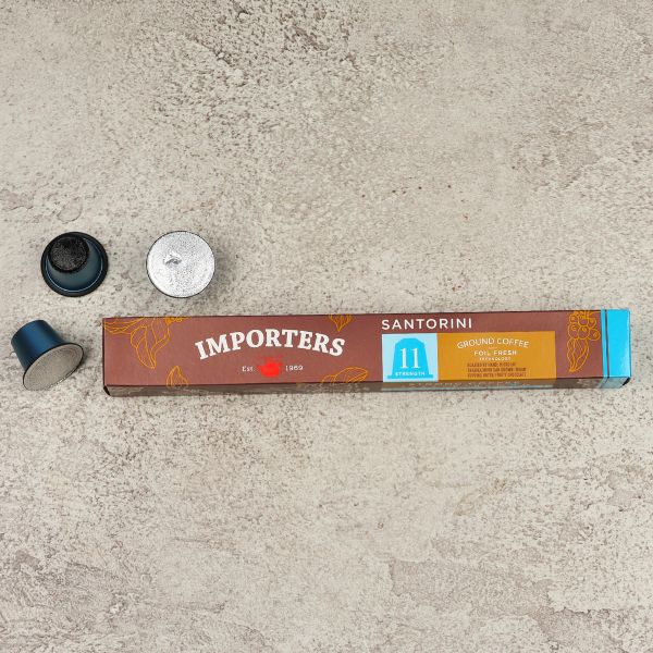 Importers Santorini – Nespresso compatible coffee capsules