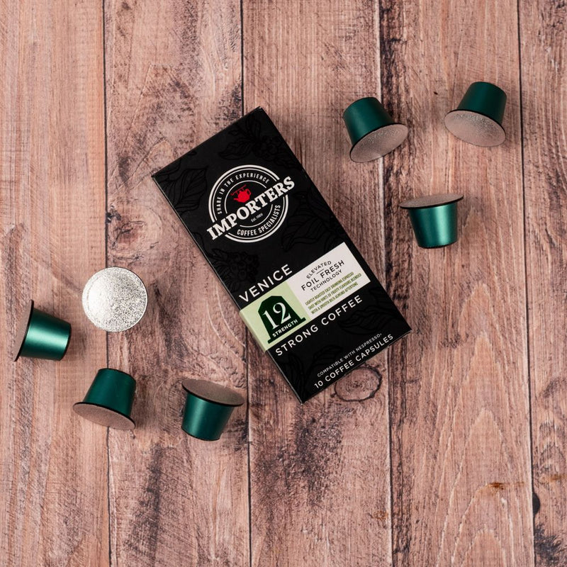 Importers Venice - Nespresso compatible coffee capsules