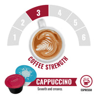 Importers Cappuccino - 14 Nescafe Dolce Gusto compatible coffee capsules