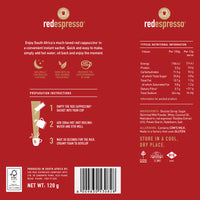 red espresso - Instant Rooibos Red Cappuccino Sachets 10 x 16g