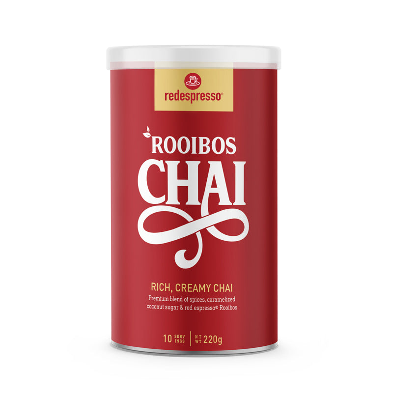 red espresso - Instant Rooibos Chai Latte 220g Tin - 10 Servings