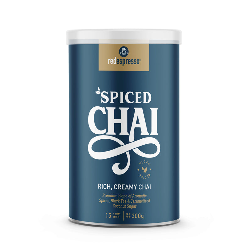 red espresso - Instant Spiced Chai Latte 300g Tin - 15 Servings