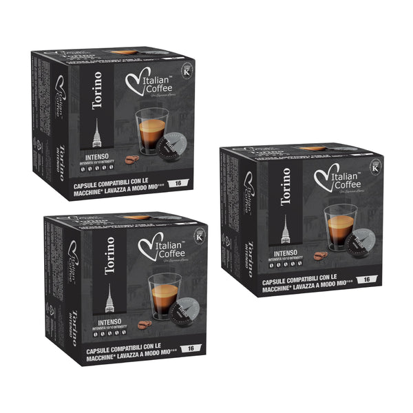 Torino - Lavazza A Modo Mio compatible coffee capsules
