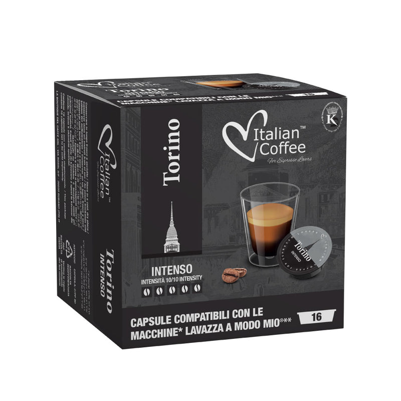Torino - Lavazza A Modo Mio compatible coffee capsules