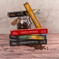 Italian Aluminium Variety Pack (No Decaffe) - 50 Aluminium Nespresso compatible coffee capsules