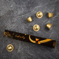 Italian Aluminium Variety Pack (No Decaffe) - 50 Aluminium Nespresso compatible coffee capsules