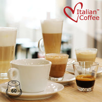 Italian Aluminium Full Range Variety - 60 Aluminium Nespresso compatible coffee capsules