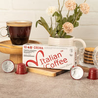 Italian Coffee Crema – Nespresso compatible coffee capsules