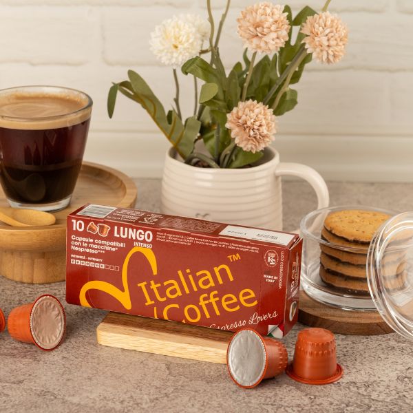 Italian Coffee Lungo – Nespresso compatible coffee capsules