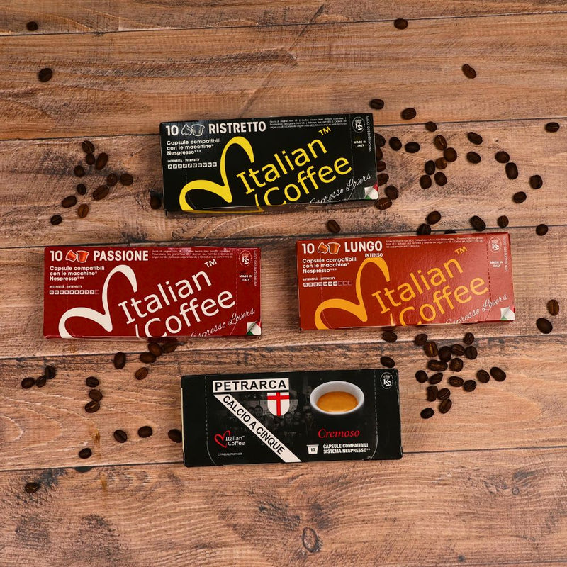 Italian Premium Variety - 40 Nespresso compatible coffee capsules
