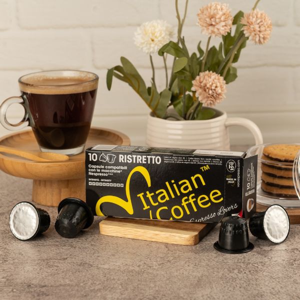 Italian Coffee Ristretto – Nespresso compatible coffee capsules