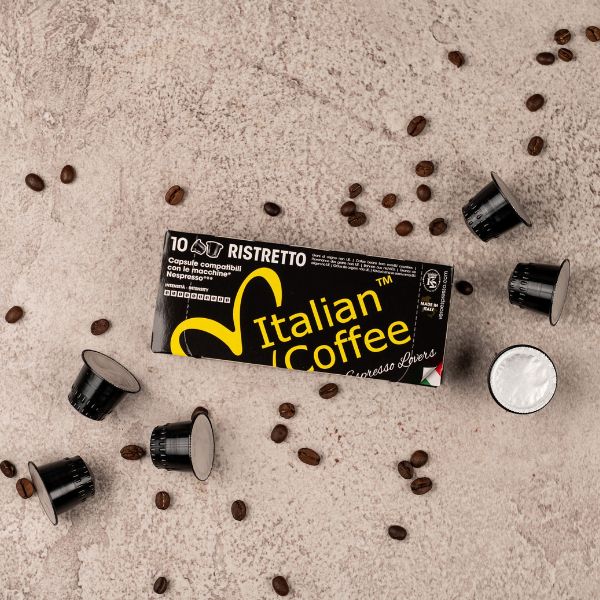 Italian Coffee Ristretto – Nespresso compatible coffee capsules