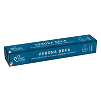 Italian Coffee Verona Deka - 10 Aluminium Nespresso compatible coffee capsules