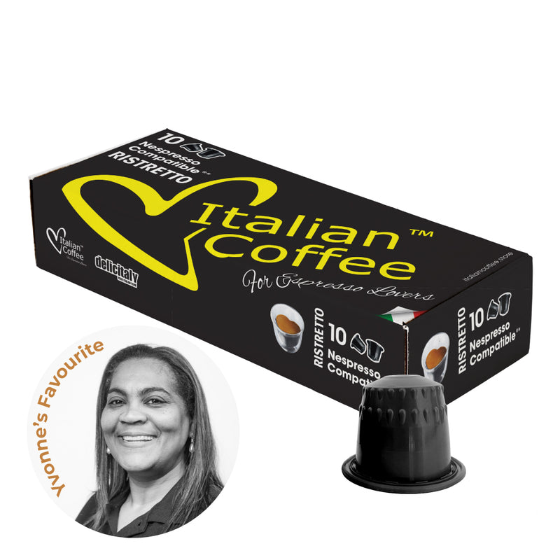 Italian Coffee Ristretto – Nespresso compatible coffee capsules