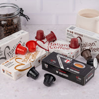 Italian Variety Pack (no Decaffe) - 50 Nespresso compatible coffee capsules