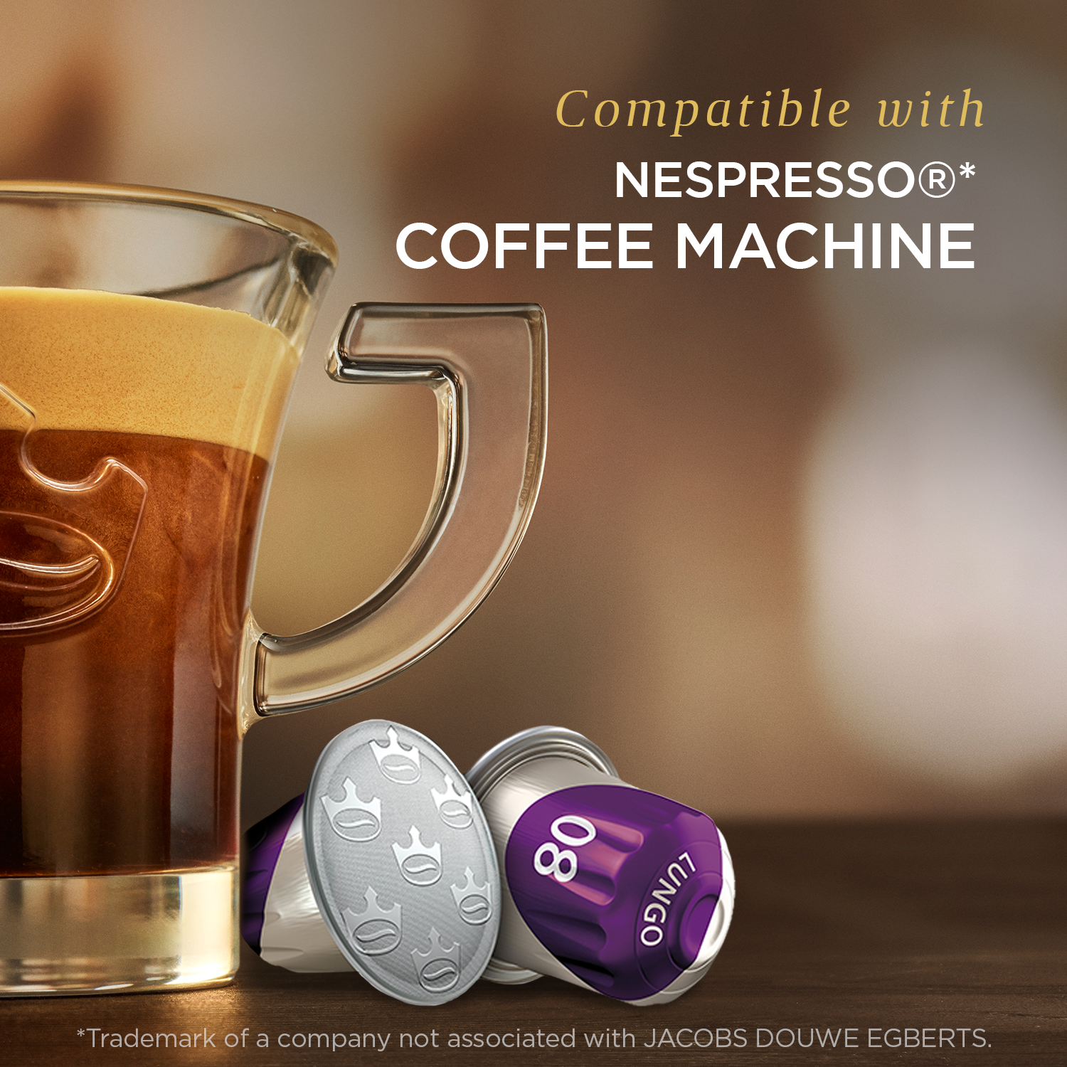 Jacobs Variety Bulk pack 80 Aluminium Nespresso compatible