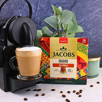Jacobs Colombia - Aluminium Nespresso compatible coffee capsules (18 Pack)