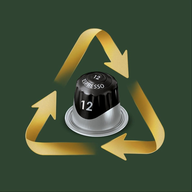 Jacobs ESP Ristretto - 10 Aluminium Nespresso compatible coffee capsules