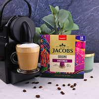 Jacobs Guatemala - Aluminium Nespresso compatible coffee capsules (18 Pack)