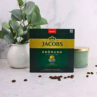 Jacobs Kronung Crema - Aluminium Nespresso compatible coffee capsules (20 Pack)