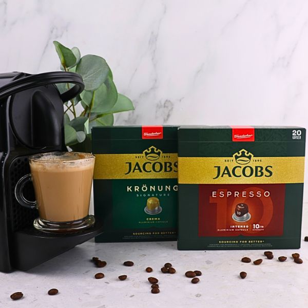Jacobs Coffee Mix - 40 Aluminium Nespresso compatible coffee capsules