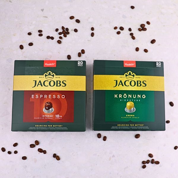 Jacobs Coffee Mix - 40 Aluminium Nespresso compatible coffee capsules