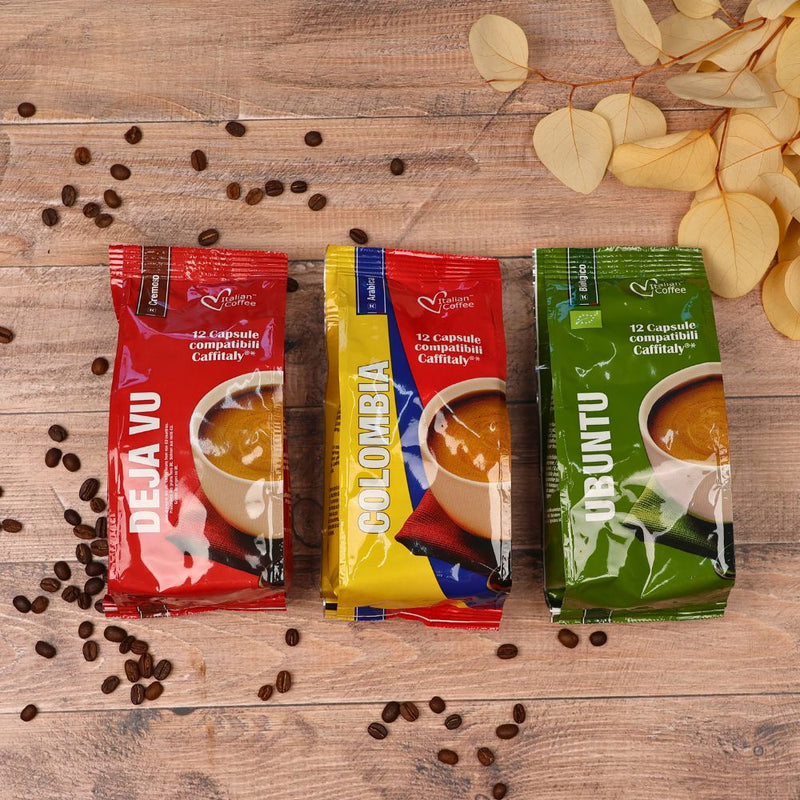 Coffee Bulk Special (no Decaffe) - 72 K-fee & Caffitaly compatible coffee capsules