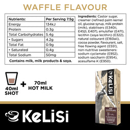 Kelisi Hot Chocolate Mix - 60 Aluminium Nespresso compatible capsules