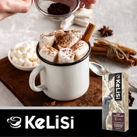 Kelisi Hot Chocolate - 10 Aluminium Nespresso compatible capsules