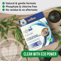 Caffenu Coffee Machine Cleaning Capsules - Lavazza Blue compatible