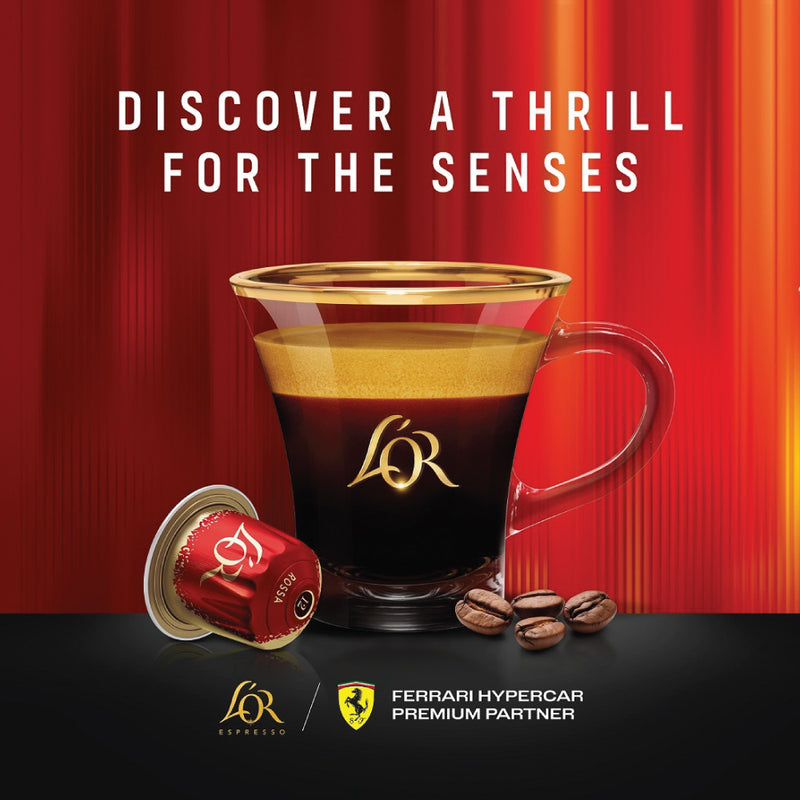 L'OR Imola Ristretto - 10 Aluminium Nespresso compatible coffee capsules