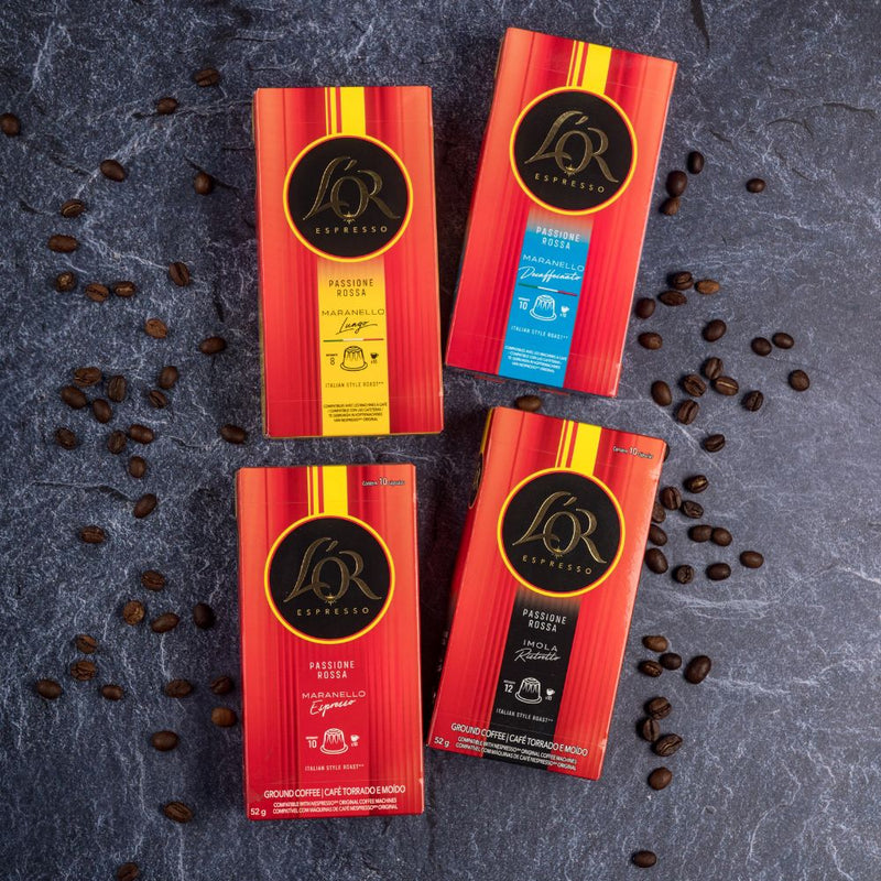 L'OR Ferrari Collection - 40 Aluminium Nespresso compatible coffee capsules